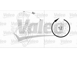 VALEO 455627 starteris 
 Elektros įranga -> Starterio sistema -> Starteris
1543375, 1543695, 1676800, 5003350