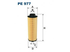 FILTRON PE977 kuro filtras
51125030037, 51125030042