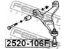 FEBEST 2520-106F atramos/vairo trauklė
3640.36