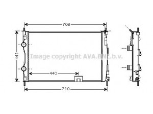 AVA QUALITY COOLING DNA2288 radiatorius, variklio aušinimas 
 Aušinimo sistema -> Radiatorius/alyvos aušintuvas -> Radiatorius/dalys
21400JD70A, 21400JD71A, 21400JD71B