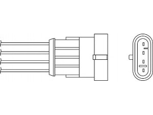 BERU OPH028 lambda jutiklis 
 Variklis -> Variklio elektra
46750241