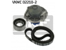 SKF VKMC 02210-2 vandens siurblio ir paskirstymo diržo komplektas 
 Aušinimo sistema -> Vandens siurblys/tarpiklis -> Vandens siurblys
0818.21, 0829.17, 95619217, 46423351