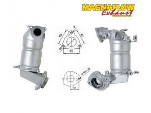 MAGNAFLOW 78010D katalizatoriaus keitiklis 
 Išmetimo sistema -> Katalizatoriaus keitiklis
2505127041