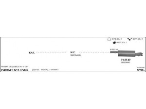 IMASAF 587000266 išmetimo sistema 
 Išmetimo sistema -> Išmetimo sistema, visa