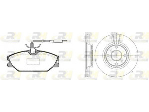 ROADHOUSE 8208.00 stabdžių rinkinys, diskiniai stabdžiai 
 Stabdžių sistema -> Diskinis stabdys -> Stabdžių remonto rinkinys
6000008895, 7700780892, 7700813549