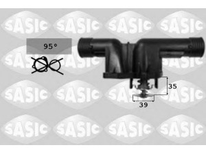 SASIC 9000009 termostatas, aušinimo skystis 
 Aušinimo sistema -> Termostatas/tarpiklis -> Thermostat
11531743017