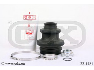 CDX 22-1481 gofruotoji membrana, kardaninis velenas 
 Ratų pavara -> Gofruotoji membrana