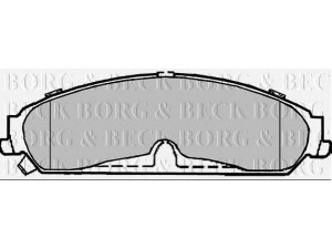 BORG & BECK BBP2369 stabdžių trinkelių rinkinys, diskinis stabdys 
 Techninės priežiūros dalys -> Papildomas remontas
68147681AA, 68185434AA, K68185434AA