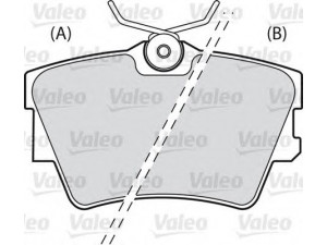 VALEO 598546 stabdžių trinkelių rinkinys, diskinis stabdys 
 Techninės priežiūros dalys -> Papildomas remontas
44060-00QAF, 4406000QAF, 4414029