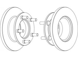 NECTO WN479 stabdžių diskas 
 Dviratė transporto priemonės -> Stabdžių sistema -> Stabdžių diskai / priedai
631 420 03 72, 6314200372, 6314200772