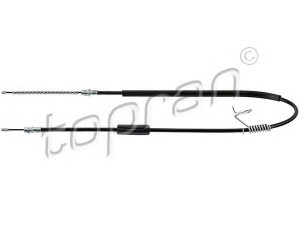 TOPRAN 304 662 trosas, stovėjimo stabdys 
 Stabdžių sistema -> Valdymo svirtys/trosai
1 494 642, 1C152A809CG, 4 095 181