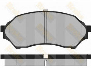 Brake ENGINEERING PA1430 stabdžių trinkelių rinkinys, diskinis stabdys 
 Techninės priežiūros dalys -> Papildomas remontas
B2YD3323Z, B2YD3328Z, BJYD3323Z