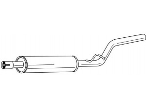 AKS DASIS SG60439 vidurinis duslintuvas