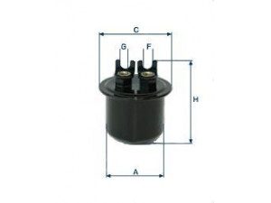 UNIFLUX FILTERS XB129 kuro filtras