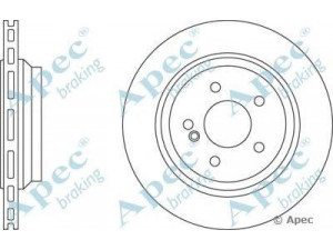 APEC braking DSK2681 stabdžių diskas 
 Dviratė transporto priemonės -> Stabdžių sistema -> Stabdžių diskai / priedai
2304230412, A2304230412