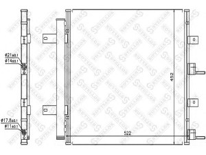 STELLOX 10-45266-SX kondensatorius, oro kondicionierius 
 Oro kondicionavimas -> Kondensatorius
2R8H19C600AB, XR828762, XR828837
