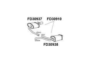 VENEPORTE FD30910 galinis duslintuvas
1063489