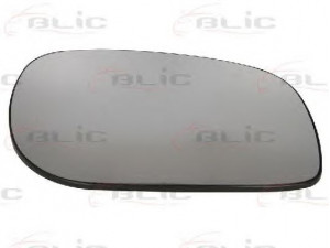 BLIC 6102-02-1221922 veidrodėlio stiklas, išorinis veidrodėlis 
 Kėbulas -> Keleivių kabina -> Veidrodėlis
CRD100900