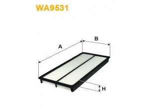 WIX FILTERS WA9531 oro filtras 
 Techninės priežiūros dalys -> Techninės priežiūros intervalai
16546-AA070, 16546-AA07A