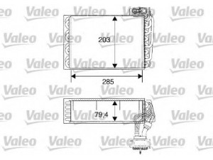 VALEO 817093 garintuvas, oro kondicionierius 
 Oro kondicionavimas -> Garintuvas
6444-A3, 6444A3