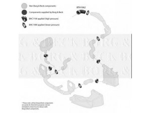 BORG & BECK BTH1062 kompresoriaus padavimo žarna 
 Išmetimo sistema -> Turbokompresorius
3B0145834P, 3B0145834P, 3B0145834P