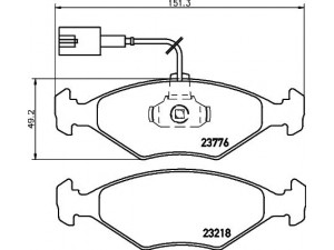 MINTEX MDB2617 stabdžių trinkelių rinkinys, diskinis stabdys 
 Techninės priežiūros dalys -> Papildomas remontas
71770960, 9948037