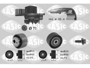 SASIC 3900012 vandens siurblio ir paskirstymo diržo komplektas 
 Diržinė pavara -> Paskirstymo diržas/komplektas -> Paskirstymo diržas/komplektas
1201C4+0831V3, 9569147388+9467628980