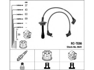 NGK 9641 uždegimo laido komplektas 
 Kibirkšties / kaitinamasis uždegimas -> Uždegimo laidai/jungtys
90919-21118-000, 90919-21101, 90919-21118