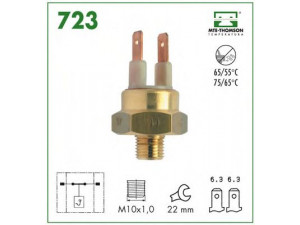 MTE-THOMSON 723 temperatūros jungiklis, radiatoriaus ventiliatorius
035.919.369.C, 035.919.369.C, 035.919.369.C