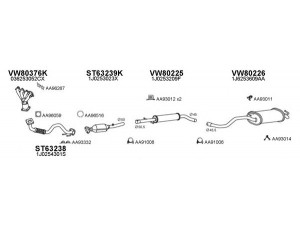 VENEPORTE 630106 išmetimo sistema 
 Išmetimo sistema -> Išmetimo sistema, visa
