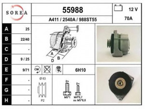 EAI 55988 kintamosios srovės generatorius
5003002