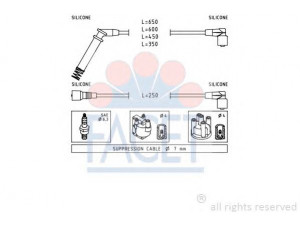 FACET 4.7195 uždegimo laido komplektas 
 Kibirkšties / kaitinamasis uždegimas -> Uždegimo laidai/jungtys
12 82 044, 12 82 084, 12 82 089