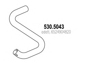 ASSO 530.5043 išleidimo kolektorius
6524904820