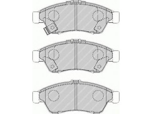 FERODO FSL1533 stabdžių trinkelių rinkinys, diskinis stabdys 
 Techninės priežiūros dalys -> Papildomas remontas
5581054G30, 5581054G50, 5581054G60