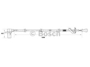 BOSCH 0 265 006 573 jutiklis, rato greitis 
 Elektros įranga -> Jutikliai
3B0 927 807 G