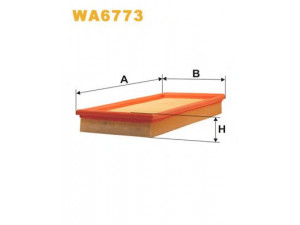 WIX FILTERS WA6773 oro filtras 
 Filtrai -> Oro filtras
03C129620, 03C129620G, 03C129620