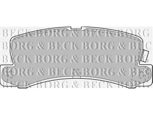 BORG & BECK BBP1405 stabdžių trinkelių rinkinys, diskinis stabdys 
 Techninės priežiūros dalys -> Papildomas remontas
0449133070, 0449220022, 0449220061