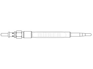 DÜRER DG103133 kaitinimo žvakė 
 Kibirkšties / kaitinamasis uždegimas -> Kaitinimo kaištis
001 159 56 01, 001 159 68 01, A 001 159 56 01