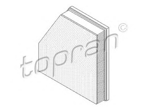 TOPRAN 501 309 oro filtras 
 Filtrai -> Oro filtras
1371 7 793 647, 7 793 647
