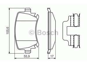 BOSCH 0 986 494 649 stabdžių trinkelių rinkinys, diskinis stabdys 
 Techninės priežiūros dalys -> Papildomas remontas
1K0 698 451 K, 1K0 698 451 K, 1K0 698 451 B