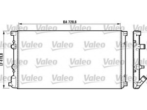 VALEO 732798 radiatorius, variklio aušinimas 
 Aušinimo sistema -> Radiatorius/alyvos aušintuvas -> Radiatorius/dalys
4401424, 4403216, 7701049664, 4403216216