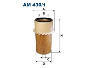 FILTRON AM430/1 oro filtras 
 Techninės priežiūros dalys -> Techninės priežiūros intervalai
4950103, 4956902, 71004652, 73048658