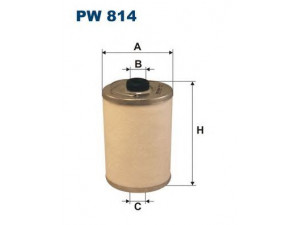 FILTRON PW814 kuro filtras
0000901151, 0000922705, 0000925405