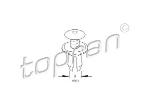 TOPRAN 108 802 sąvarža
701 867 299/1Y