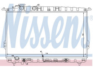 NISSENS 67027 radiatorius, variklio aušinimas 
 Aušinimo sistema -> Radiatorius/alyvos aušintuvas -> Radiatorius/dalys
25310-38050, 2531038055, 25310-38050
