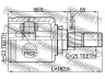 FEBEST 0211-JP16 jungtis, kardaninis velenas 
 Ratų pavara -> Sujungimai/komplektas
39711-02E10