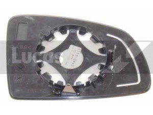 LUCAS ELECTRICAL LR-0351 veidrodėlio stiklas, stiklo elementas 
 Kėbulas -> Langai/veidrodėliai -> Veidrodėlis