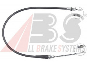 A.B.S. K19833 trosas, stovėjimo stabdys 
 Stabdžių sistema -> Valdymo svirtys/trosai
52128073
