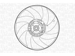 MAGNETI MARELLI 069422435010 ventiliatorius, radiatoriaus 
 Aušinimo sistema -> Oro aušinimas
6006004703