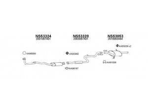 VENEPORTE 530048 išmetimo sistema